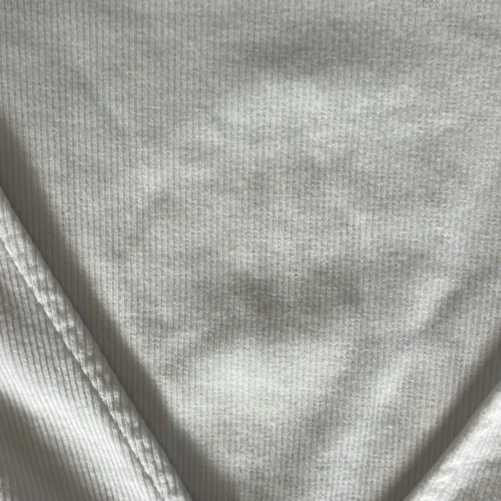 Zara White Puff Sleeve Top M
